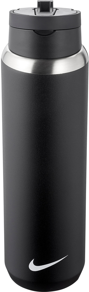 Бутилки за пиене Nike Nike SS Recharge Chug Bottle 709ml Черно | 9341-83-091, 1