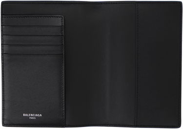 Портфейл Balenciaga Balenciaga Stamped Passport Holder Черно | 787742 2AA3R, 4
