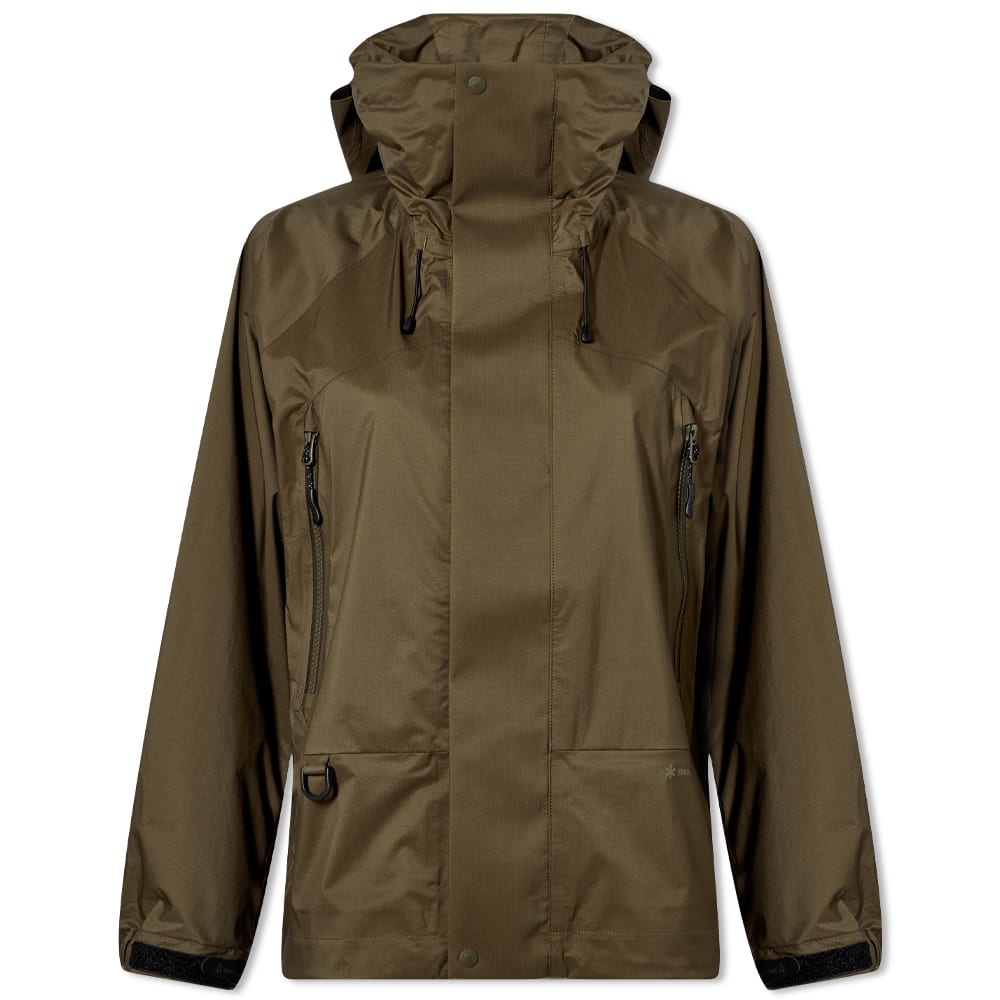 Парка Snow Peak 2.5L Rain Jacket Зелено | JK-22SU003-OL, 0