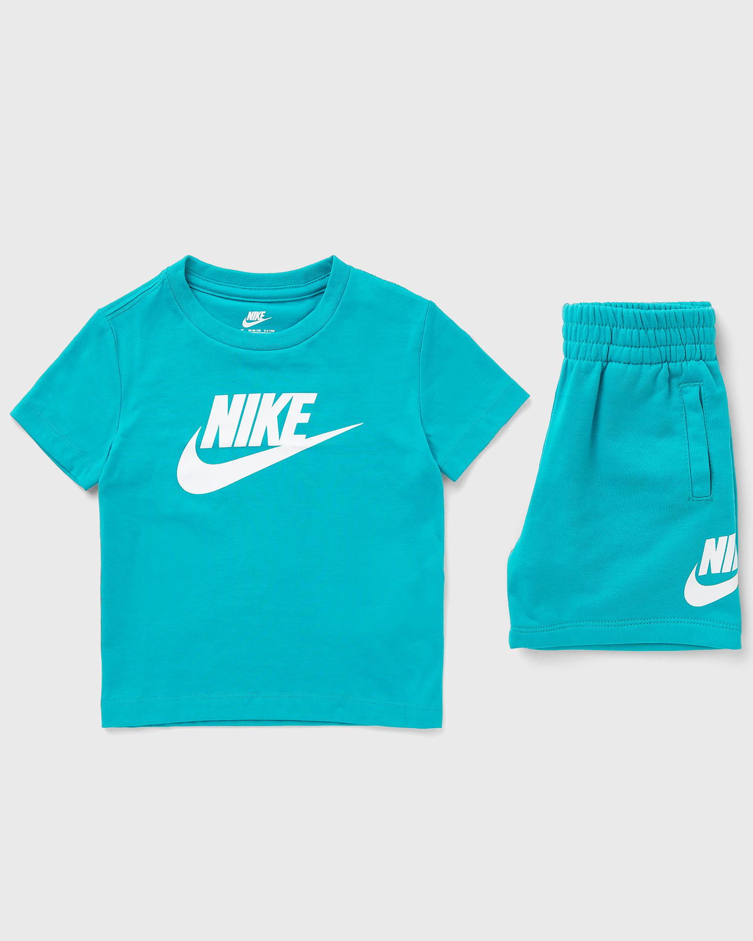 Комплект Nike Toddler T-Shirt and Shorts Set Тюркоазено | 86L596-BA2, 1