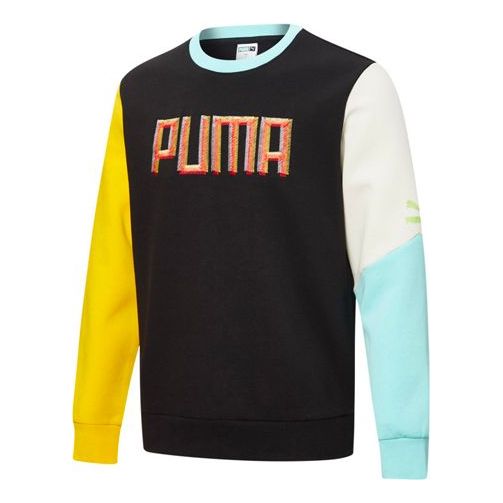 Пуловер Puma Embroidered Logo Sweatshirt Черно | 532180-01, 0