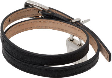 Гривна Tom Ford TOM FORD Leather Stone Wrap Bracelet Черно | JW158-LHD001S, 1
