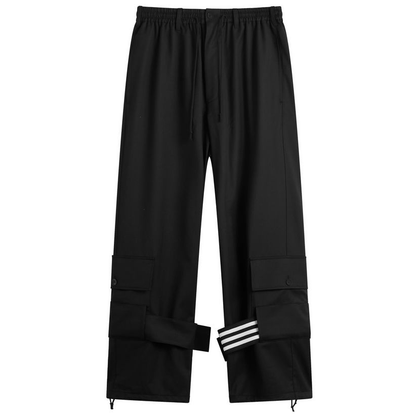 Карго панталони Y-3 Y-3 Three Stripe Cargo Pants, Size Large Черно | JX7297