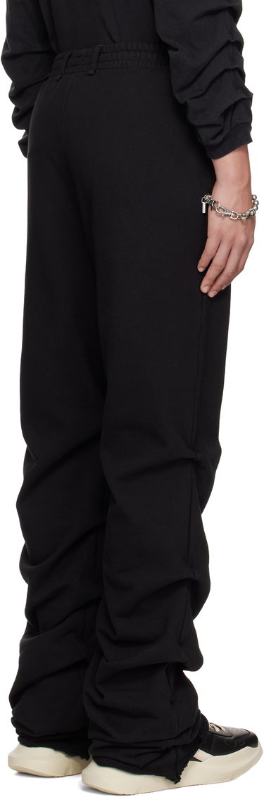 Спортни панталони We11done We11done Wrinkled Straight Jogger Sweatpants Черно | WD-TA0-25-724-U-BK, 2