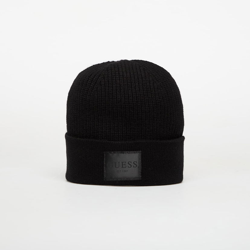 Шапка GUESS Brenton Beanie Черно | AW5436POL03-BLA