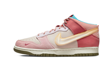 Кецове и обувки Nike Social Status x Dunk Mid "Strawberry Milk" Розово | DJ1173-600, 0