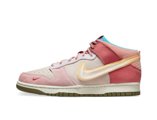 Кецове и обувки Nike Social Status x Dunk Mid "Strawberry Milk" Розово | DJ1173-600