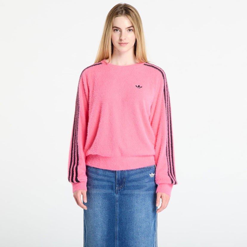 Пуловер adidas Originals Adidas Adicolor Holiday Knit Sweatshirt Розово | JX7811