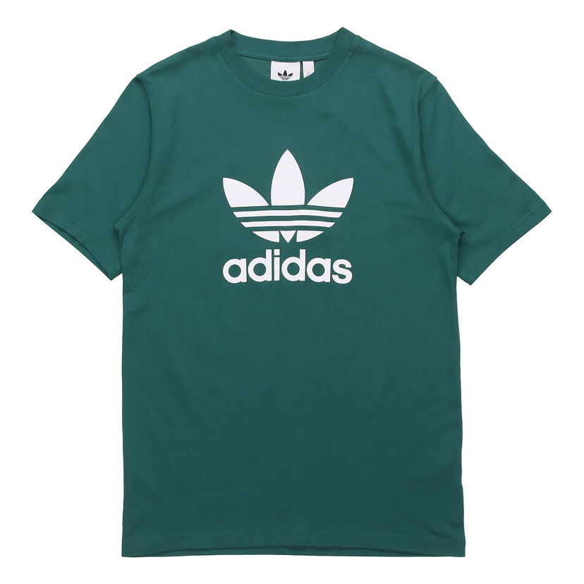 Тениска adidas Originals adidas Originals Trefoil Logo T-Shirt Зелено | EJ9677