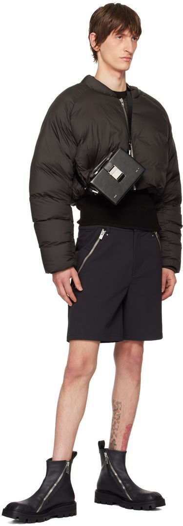 Дамска чанта HELIOT EMIL Solely Box Bag with Metallic Handle Черно | HE_15_41_L03_BLK01, 3