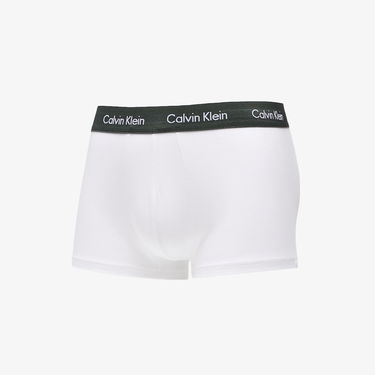 Боксерки CALVIN KLEIN Cotton Stretch Low Rise Trunk 3Pk Бяло | U2664G 1TS, 2
