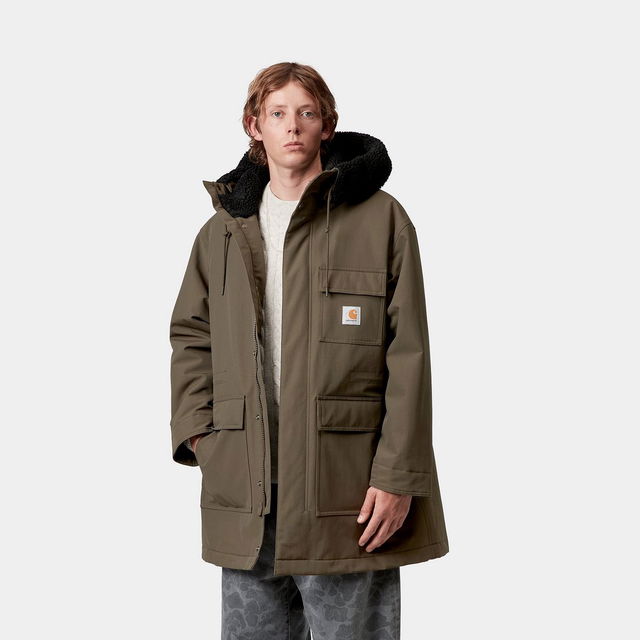 Siberia Hooded Parka with Faux Fur Lining Vitola