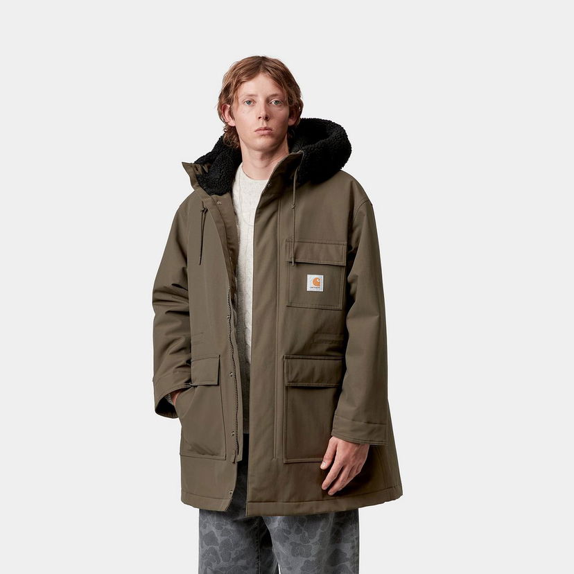Парка Carhartt WIP Siberia Hooded Parka with Faux Fur Lining Vitola Зелено | I035365_5