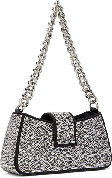 Дамска чанта MISBHV MISBHV Mini Crystal Shoulder Bag Черно | 250A412, 2
