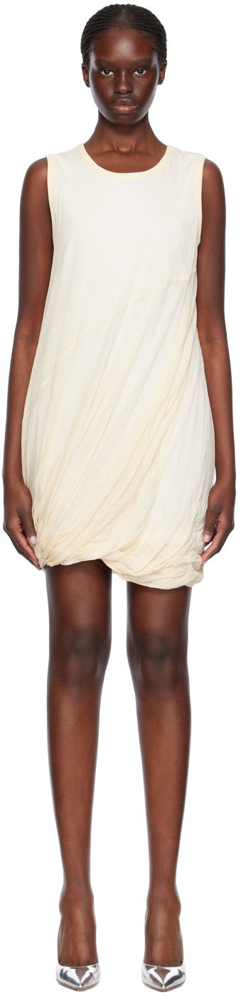 Helmut Lang Bubble Minidress, 0