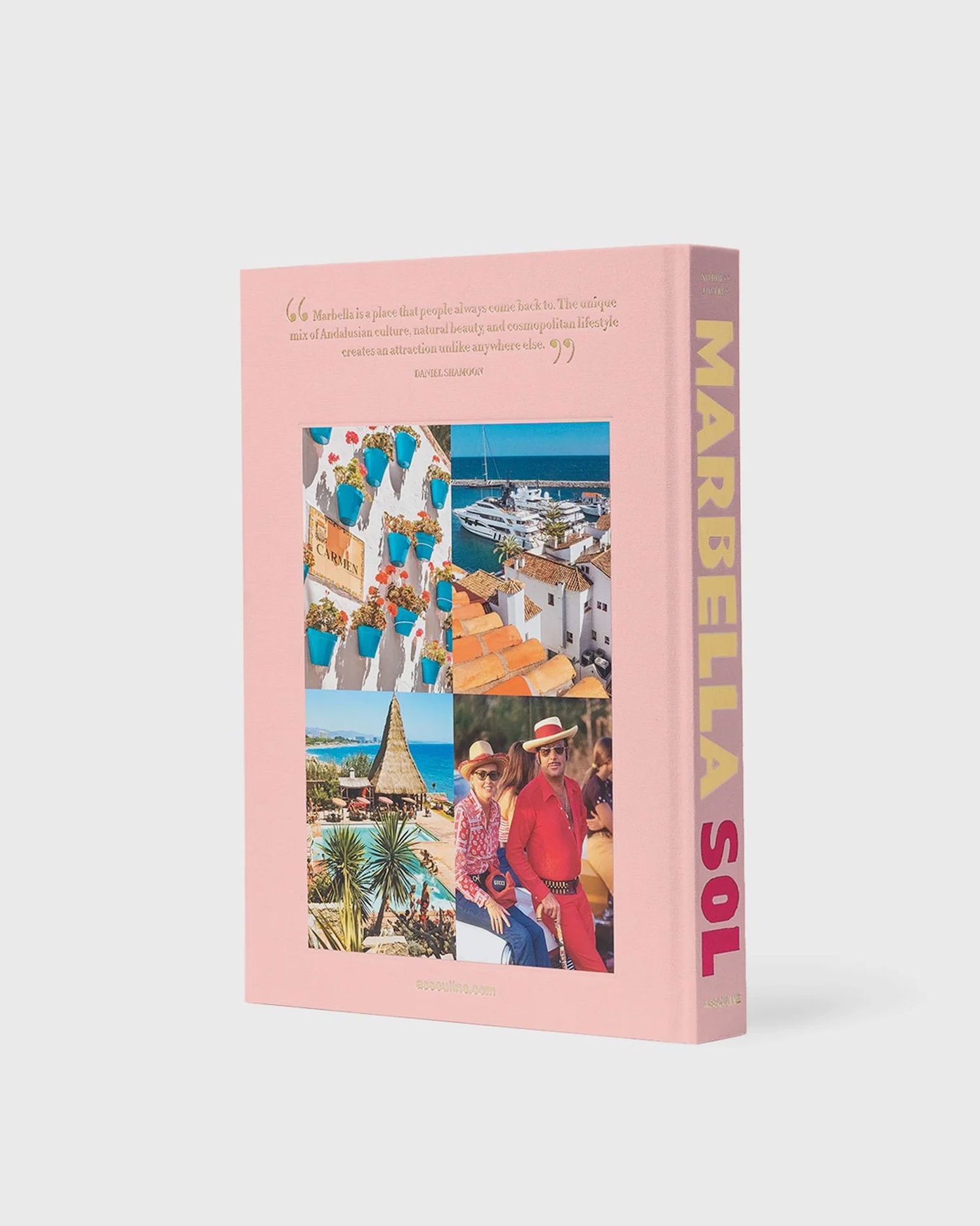 Книга и списание ASSOULINE Marbella Sol Art & Design Book Розово | 9781649803474, 1