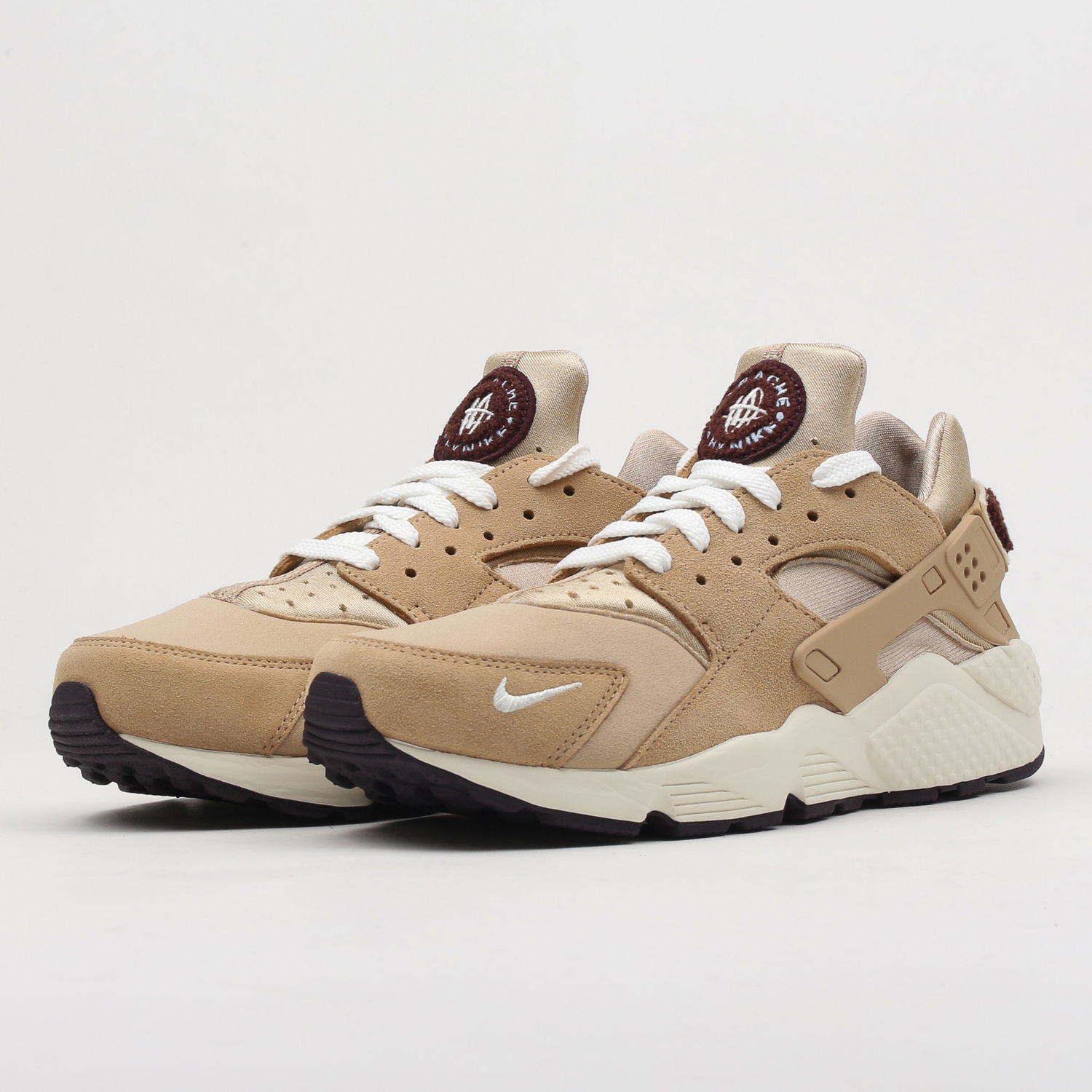 Кецове и обувки Nike Air Huarache Run Premium Бежово | 704830-202, 0