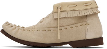 Кецове и обувки visvim Visvim Nakoda Mid-Folk Boots Бежово | 0125102002003, 2