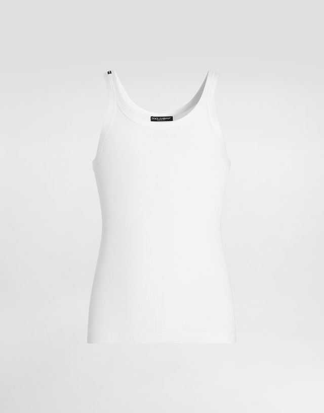 Dolce & Gabbana Fine-Rib Slim-Fit Tank Top