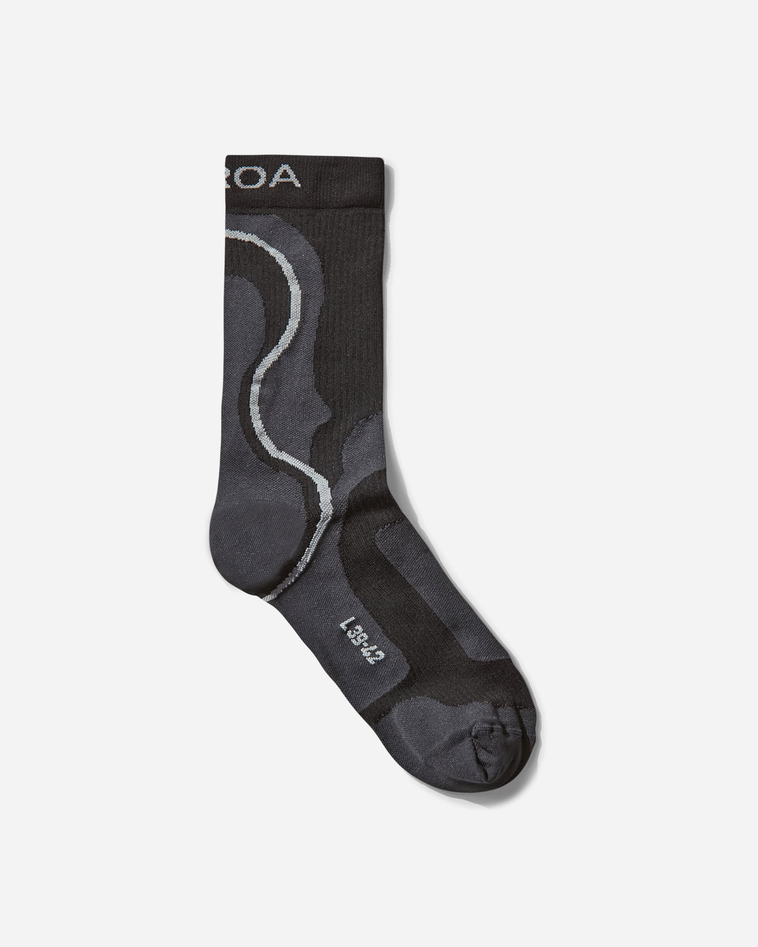 Чорапи ROA Technical Crew Socks Черно | RBMW0411YA54 BLK0001, 1