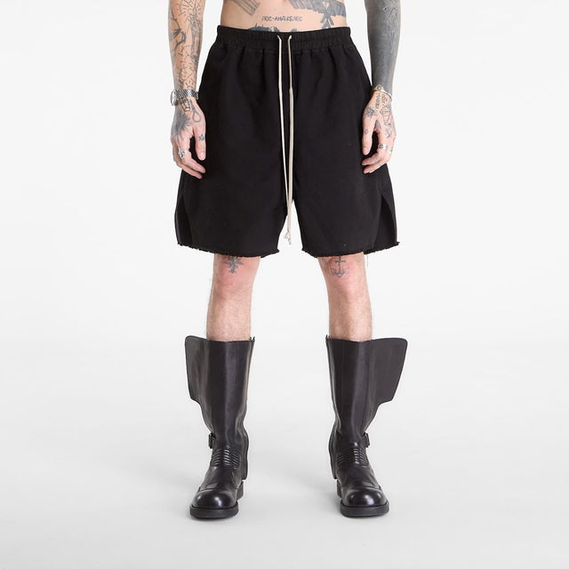 Rick Owens DRKSHDW Long Boxers Butt Zip Shorts S