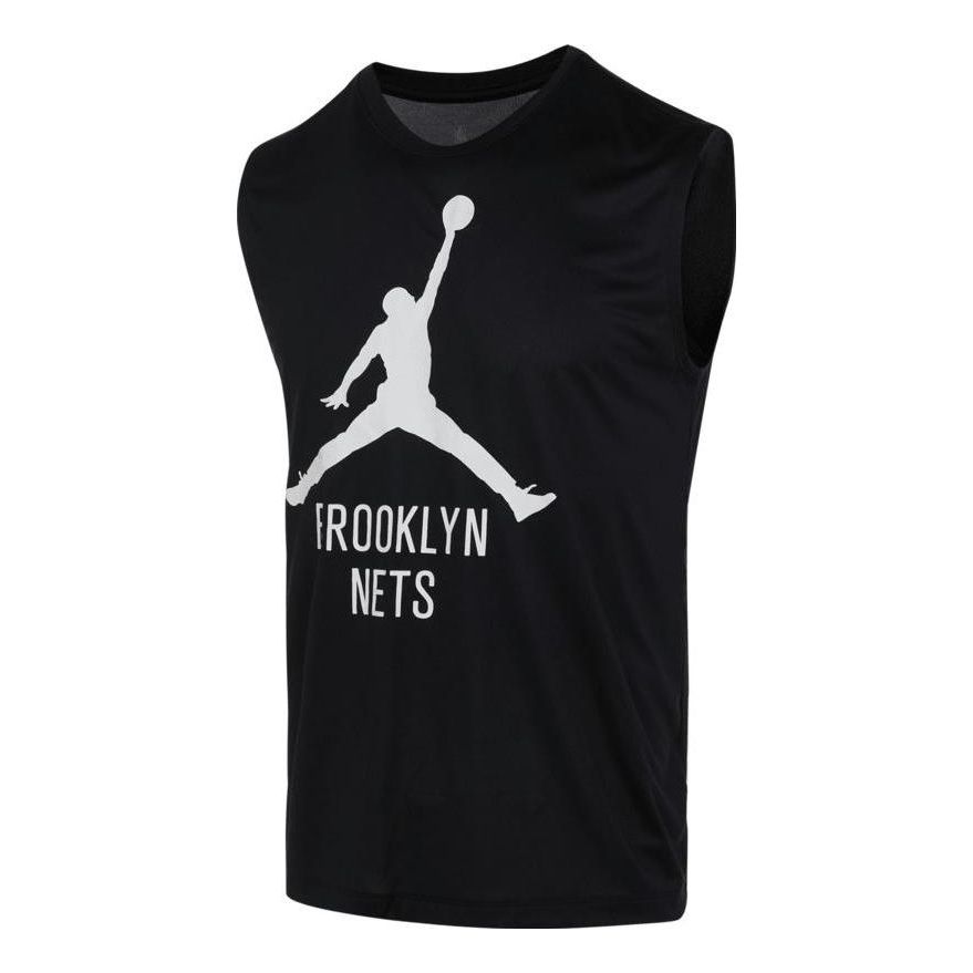 Потник Jordan Jordan NBA Logo Vest Brooklyn Nets Черно | FQ1955-010, 0