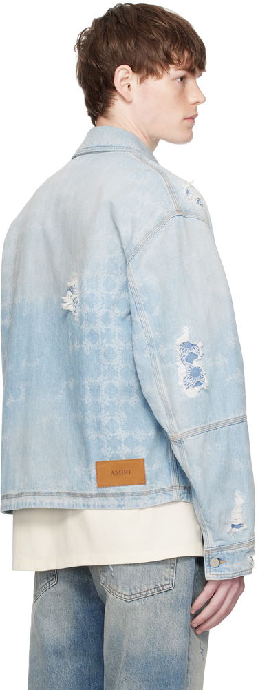 Яке AMIRI AMIRI Repair Work Denim Jacket Синьо | AMDNWJ1014, 2