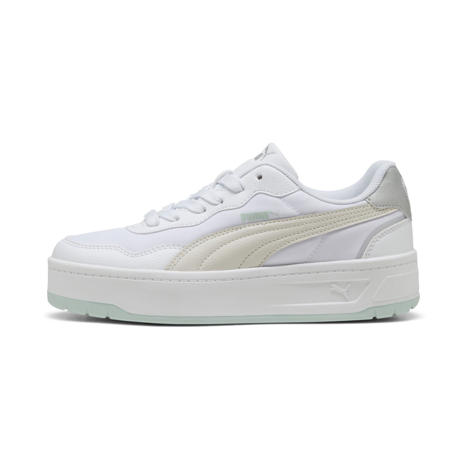Кецове и обувки Puma Court Lally Skye Aqua Metallics Бяло | 401613_01, 0
