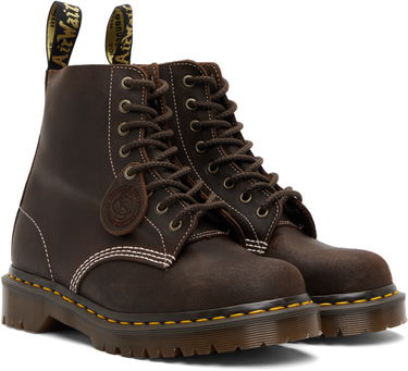 Кецове и обувки Dr. Martens 1460 Wax Commander Boot Sneakers in Rustric Brown Кафяво | 31859749, 4