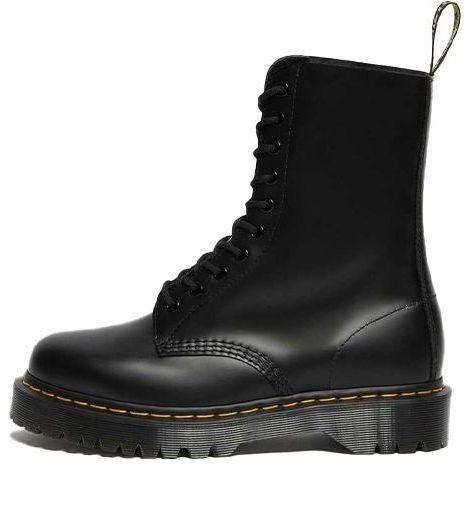 Кецове и обувки Dr. Martens Smooth Leather Mid Calf Boots Черно | 26202001, 0