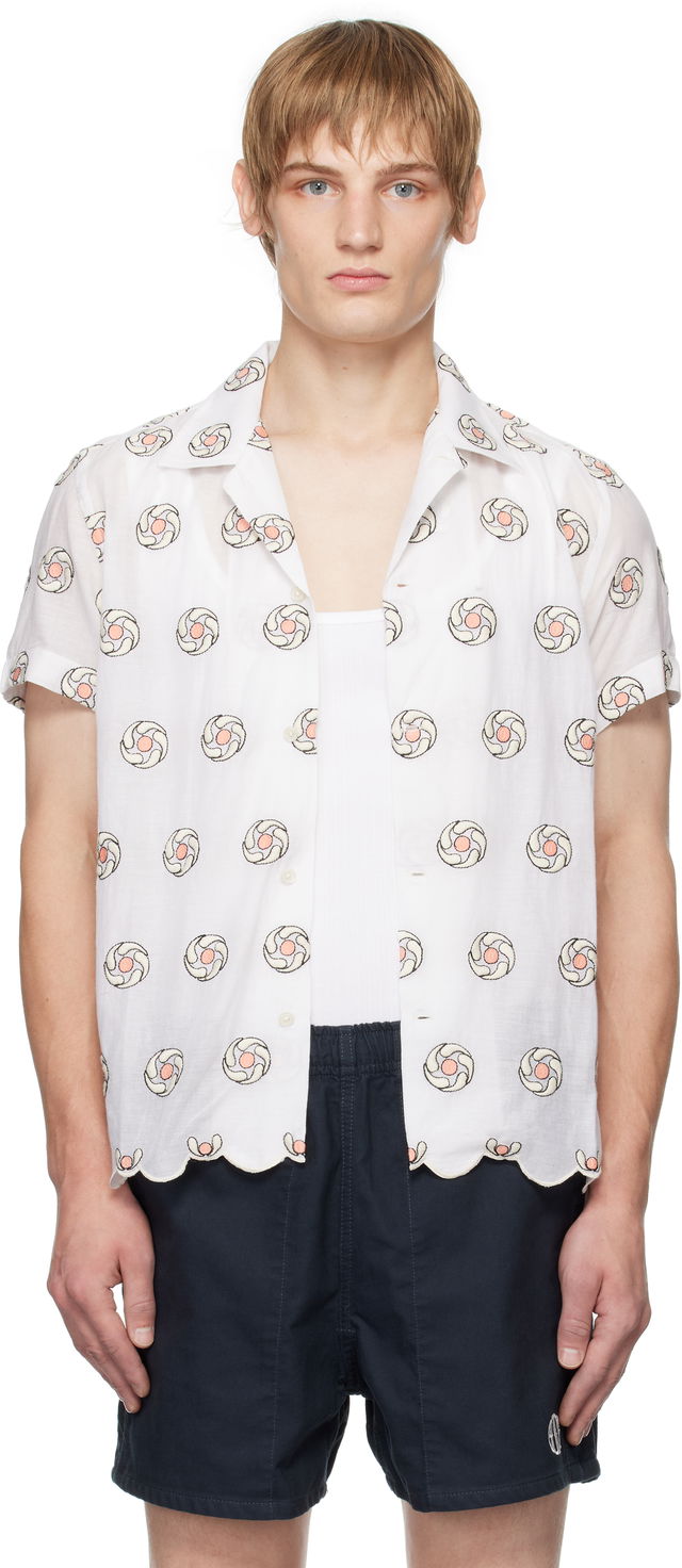 Floral Aperture Short Sleeve