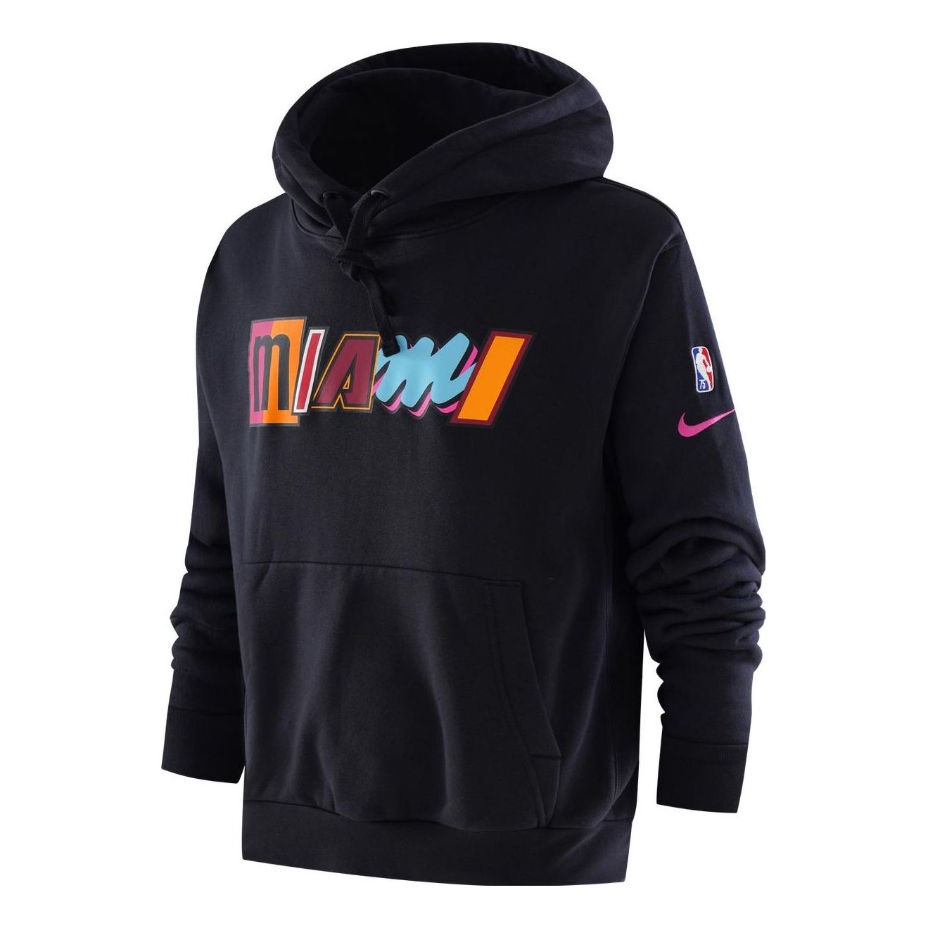 Суитчър Nike Miami Heat Graphic Print Hoodie Черно | DB2324-010, 0