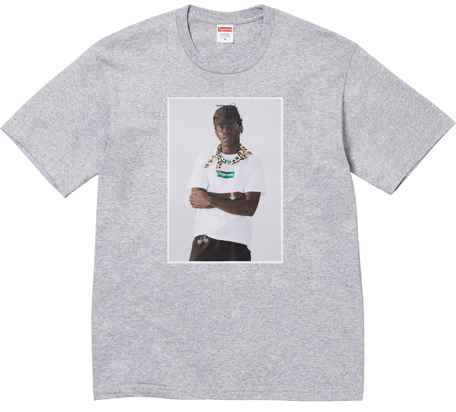 Тениска Supreme Tyler The Creator T-Shirt M Сиво | FW24T43 HEATER GREY, 0