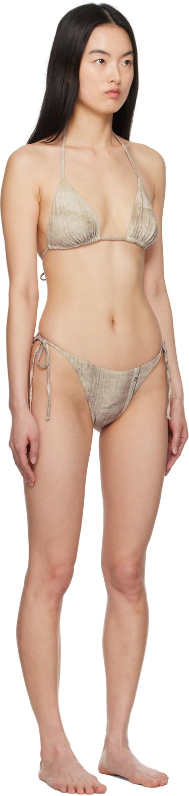 Бански Serapis Serapis Piraeustruck Tarp Bikini Бежово | SS25_BI_4, 1