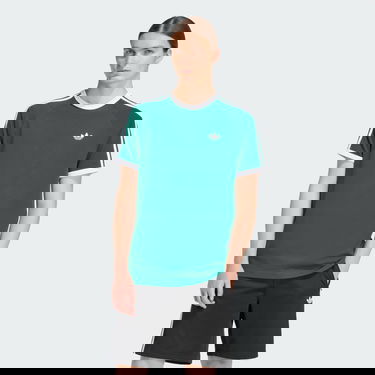 Тениска adidas Performance 3 Stripes Short Sleeve T-Shirt Зелено | KE3534, 0