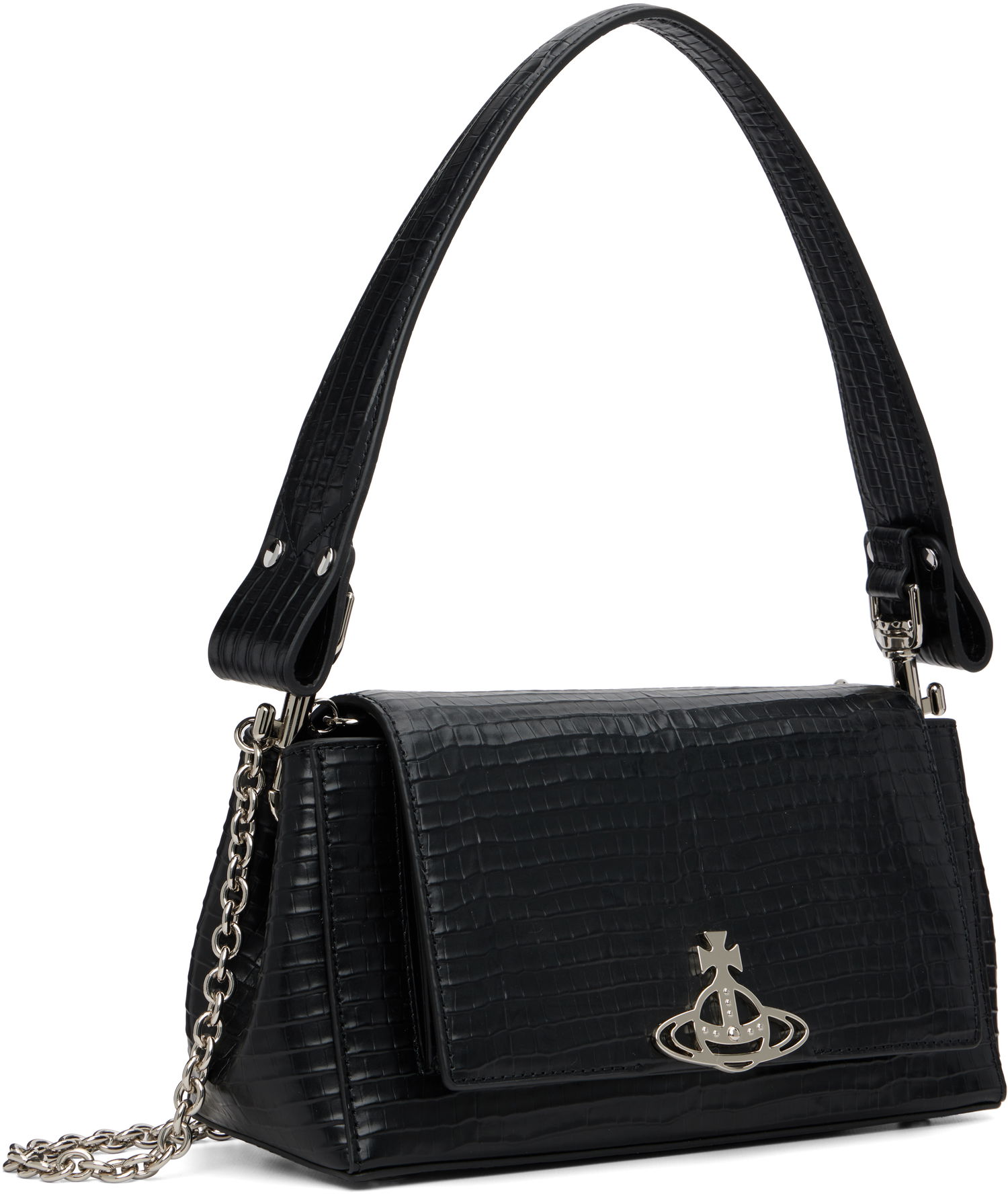 Дамска чанта Vivienne Westwood Vivienne Westwood Hazel Medium Handbag Черно | 46020001W-L00C0-, 1