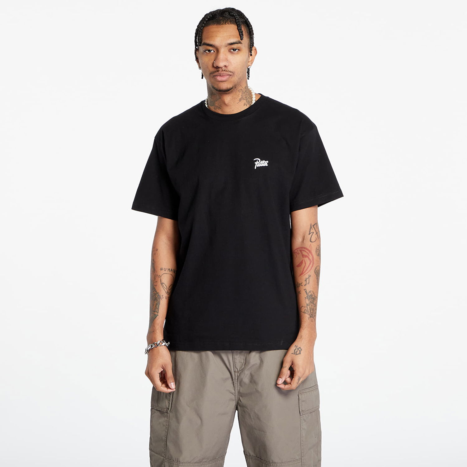 Тениска Patta Animal T-Shirt Черно | AW23-ANIMAL-TS-001, 0