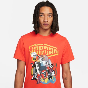 Тениска Jordan Sport Dna Red Tee Червено | DC9783-673, 2