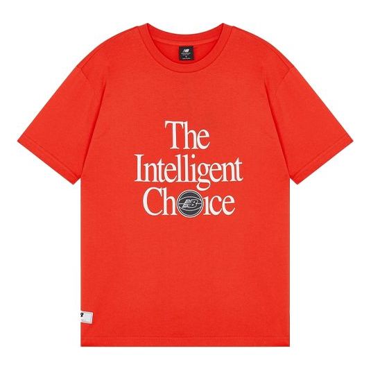 Тениска New Balance Hoops Essential Graphic T-Shirt Червено | MT13586-ENR