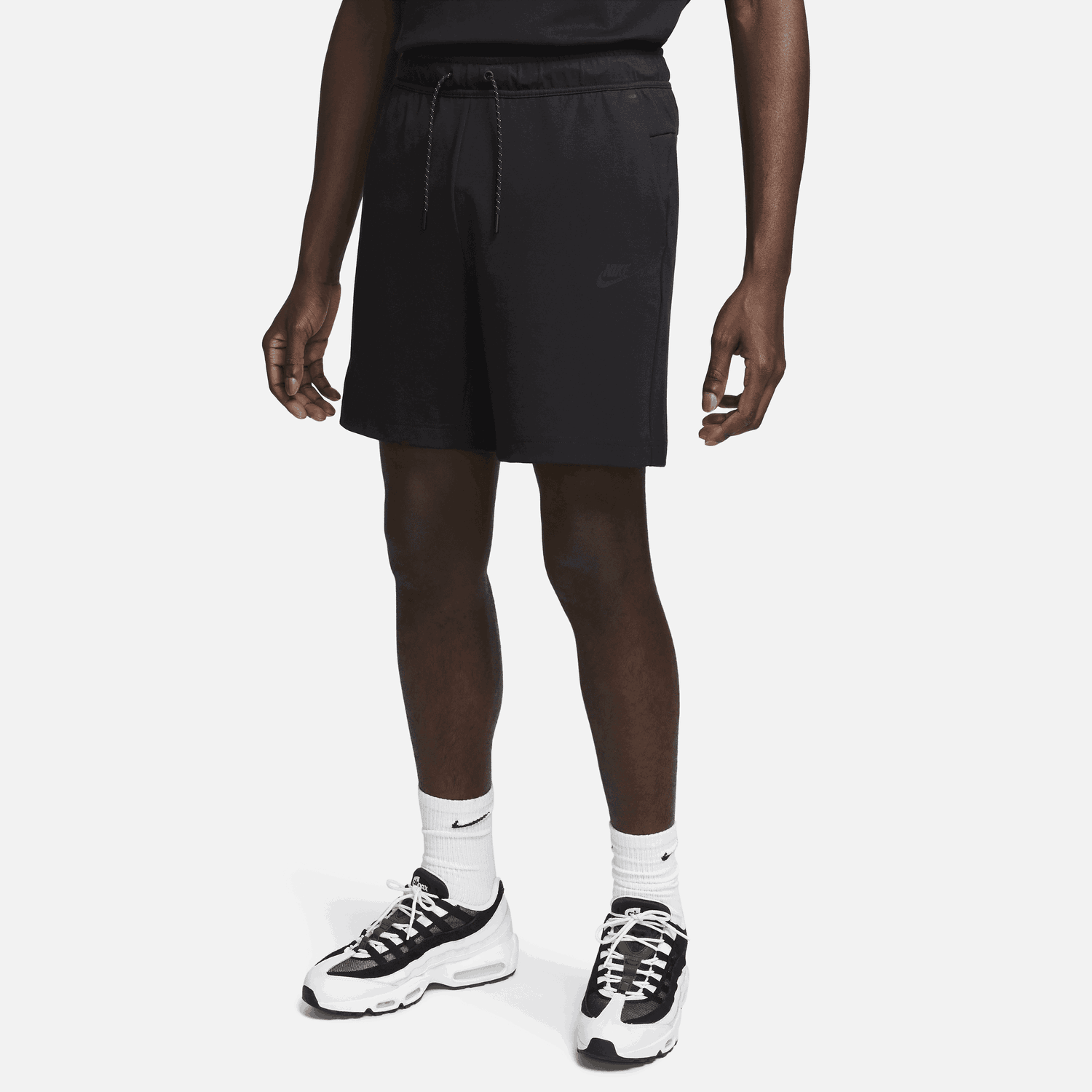 Къси панталони Nike Sportswear Tech Fleece Lightweight Shorts Черно | DX0828-010, 0
