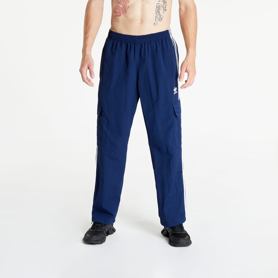 Спортни панталони adidas Originals Cargo Pants Adicolor 3-Stripes Cargo Tracksuit Bottoms Тъмно синьо | HN6735, 0