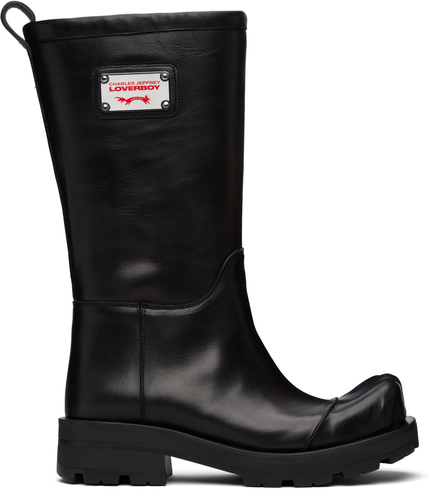 Кецове и обувки Charles Jeffrey Loverboy Charles Jeffrey LOVERBOY Sheathed Moggies Boots Черно | 52150301, 0