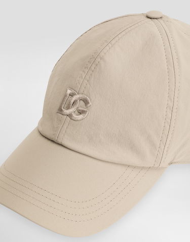 Шапка с козирка Dolce & Gabbana Dolce & Gabbana Stretch Nylon Baseball Cap Бежово | GH886ZFUUDDM2827, 2