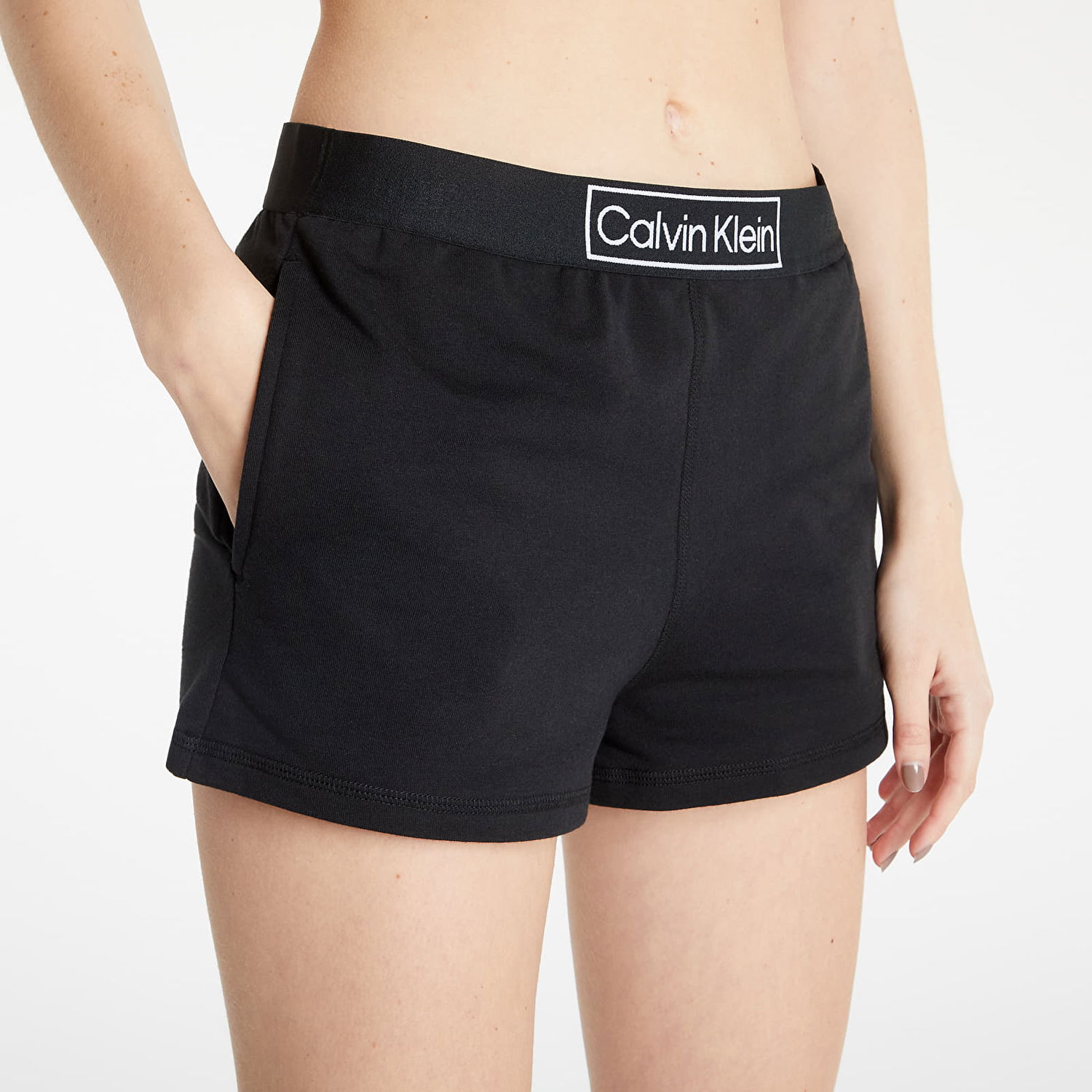 Боксерки CALVIN KLEIN Sleep Short Черно | 000QS6799EUB1, 1