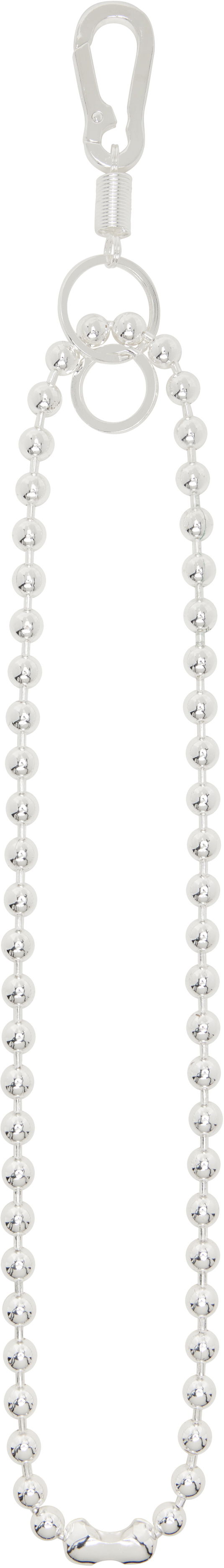 Ключодържатели MARTINE ALI Ballchain Lanyard Keychain Металик | MAFW24006-HS, 1