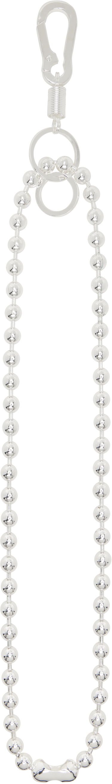 Ключодържатели MARTINE ALI Ballchain Lanyard Keychain Металик | MAFW24006-HS, 1