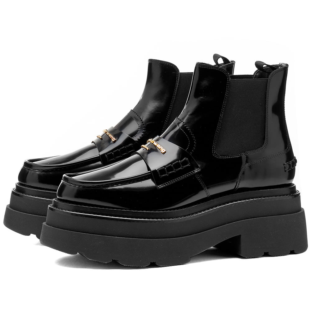Кецове и обувки Alexander Wang Carter Platform Ankle Boots Черно | 30322B022-001, 0