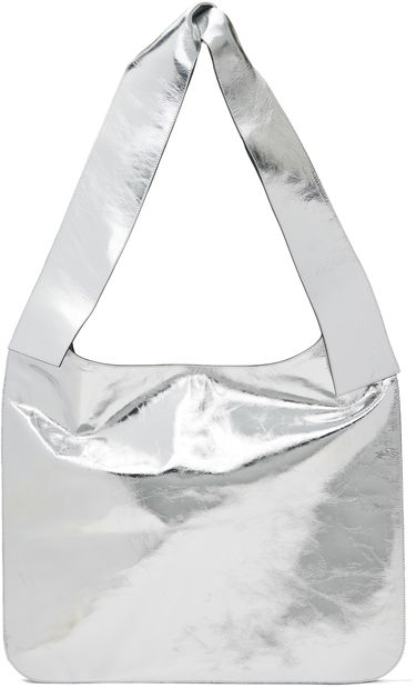 Чанта през рамо We11done We11done Knotted Shoulder Bag Металик | WD-AB3-22-477-U-SV, 0