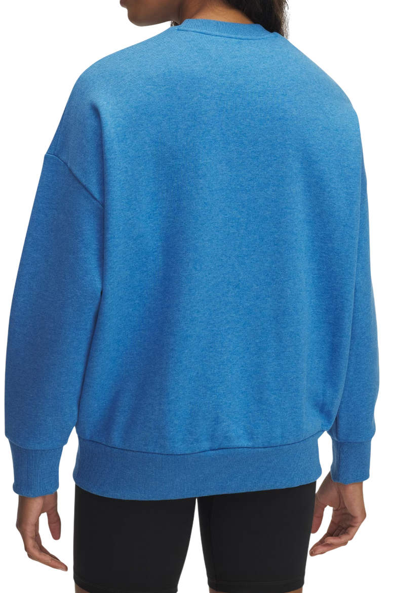 Суитчър Under Armour Oversized Rival Fleece Crew Sweatshirt Синьо | 1386463-403, 1