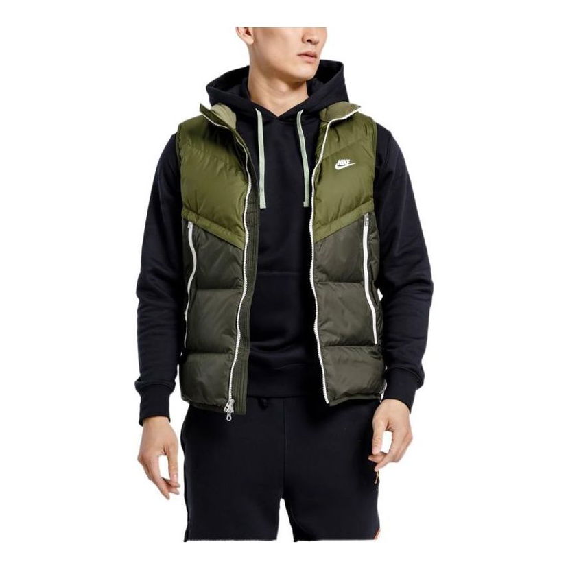 Жилетка Nike Sportswear SF Windrunner Vest Зелено | DD6818-326